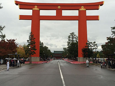 平安神宮・大鳥居